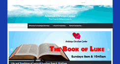 Desktop Screenshot of antelopechristian.org